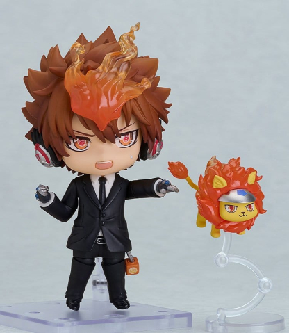 Reborn! Series Nendoroid Action Figure Tsunayoshi Sawada: Black Suit Ver. 11 cm [1]