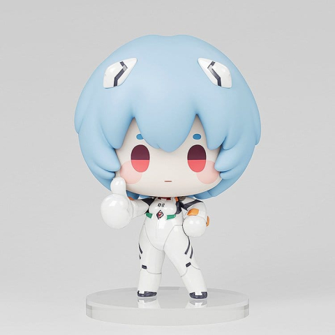 PRECOMENZI - Rebuild of Evangelion Good Mini Figure Rei Ayanami 8 cm