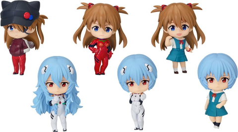 PRECOMENZI - Rebuild of Evangelion Nendoroid Action Figure Surprise Collection Assortment (6) 7 cm