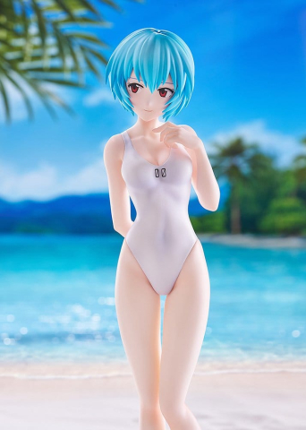 Rebuild of Evangelion Pop Up Parade Beach Queens Rei Ayanami (One-Piece Style) L Size 22 cm [3]