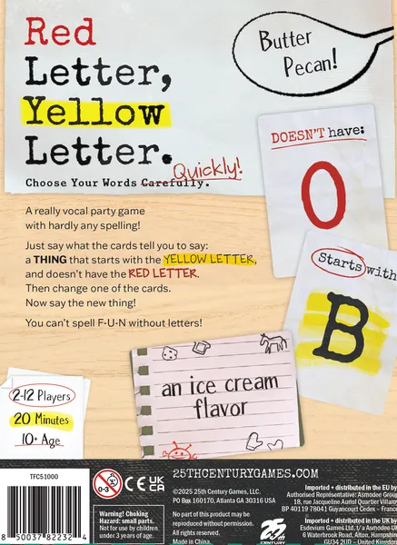 Red Letter Yellow Letter [1]