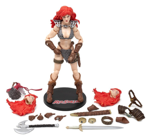 PRECOMENZI - Red Sonja Epic H.A.C.K.S. Action Figure 1/12 Scale Immortal Red Sonja