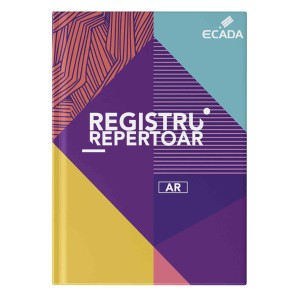 Rechizite, Creativitate, Hobby - REGISTRU A5 96 FILE REPERTOAR ECADA 87501AR