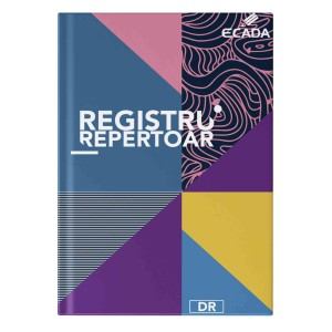 Rechizite, Creativitate, Hobby - REGISTRU A5 96 FILE REPERTOAR ECADA 87501DR