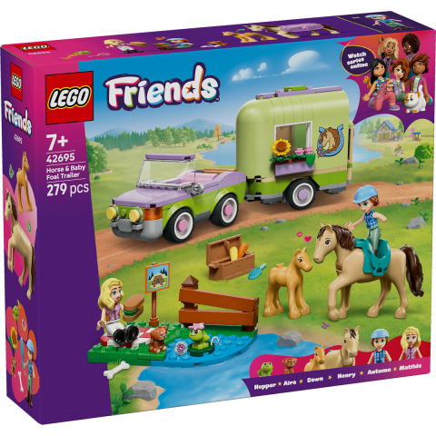 LEGO Friends Remorca pentru cal si manz 42695 [1]