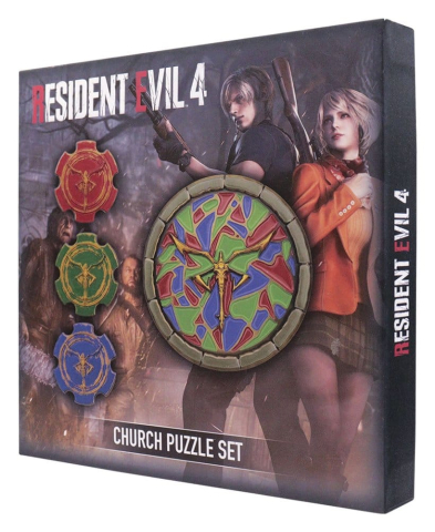 Resident Evil 4 Replica Church Puzzle Medallion Set [6]