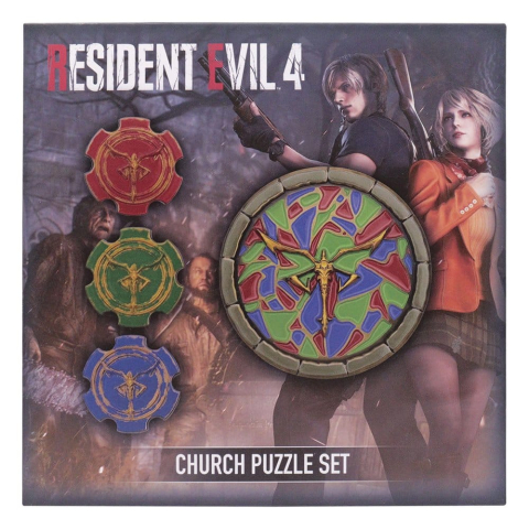 Resident Evil 4 Replica Church Puzzle Medallion Set [8]