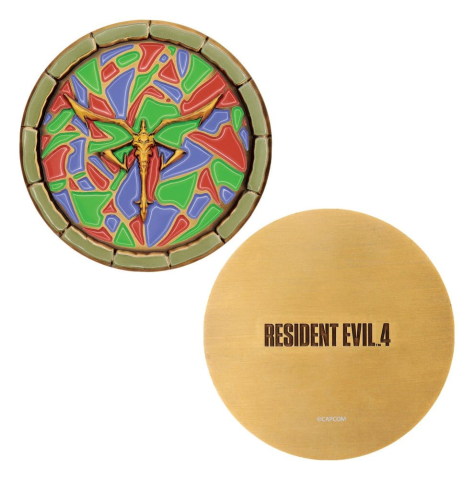 Resident Evil 4 Replica Church Puzzle Medallion Set [4]