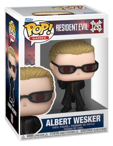 PRECOMENZI - Resident Evil POP! Games Vinyl Figure Albert Wesker 9 cm