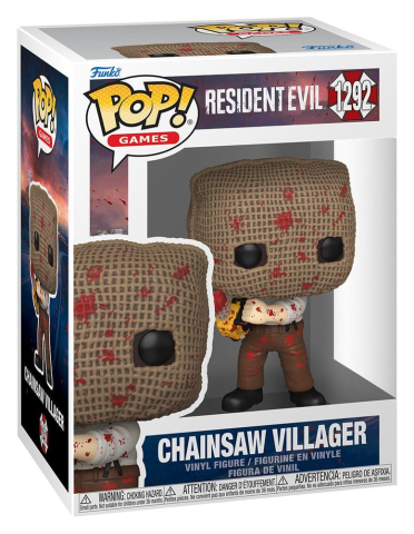 Collectibles - Resident Evil POP! Games Vinyl Figure Chainsaw Villager 9 cm