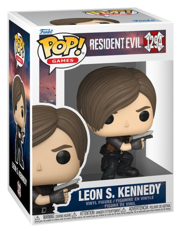 PRECOMENZI - Resident Evil POP! Games Vinyl Figure Leon S. Kennedy 9 cm