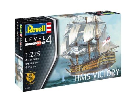 Figurine - Revell 1:225 H.M.S. Victory – Model Ship Kit (05408)