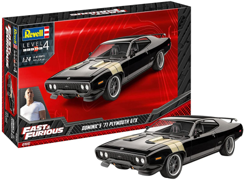 Figurine - Revell Fast Furious Dominic 1971 Plymouth GTX 1:24
