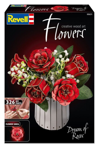 Revell Flowers Wooden Flowers Dream of Roses 22 cm [3]