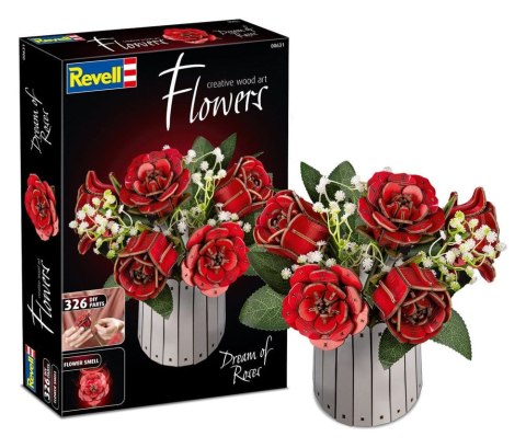 Revell Flowers Wooden Flowers Dream of Roses 22 cm [9]