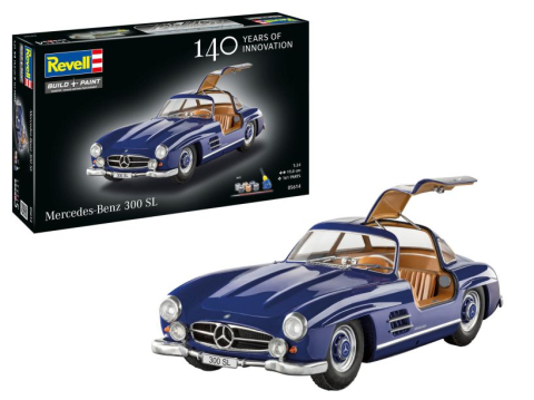 Figurine - Revell Mercedes-Benz 300 SL Gift Set - Macheta Auto 1:24