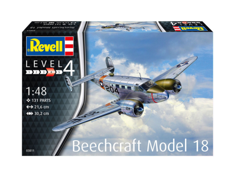 Modele Revell - Revell Model Set Beechcraft  Model 18