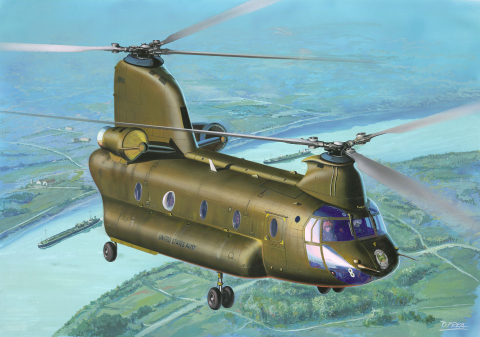 Revell Model Set – CH-47D Chinook (1:72) [1]