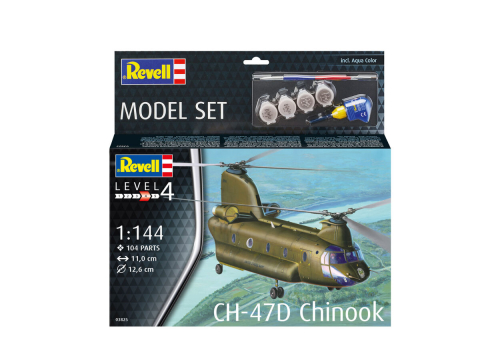 Figurine - Revell Model Set – CH-47D Chinook (1:72)