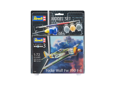 Figurine - Revell Model Set – Focke-Wulf Fw190 F-8 (1:72)