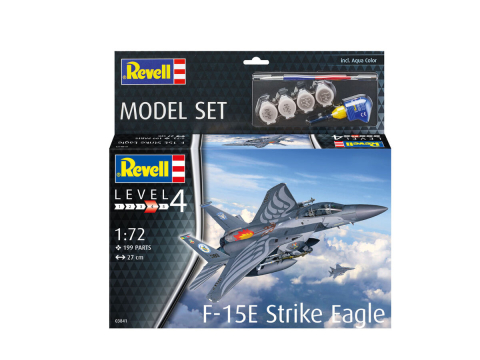 Figurine - Revell Model Set – McDonnell Douglas F-15E Strike Eagle (1:72)