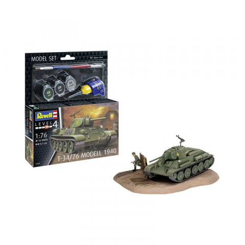 Modele Revell - Revell Model Set T-34/76  Modell 1940