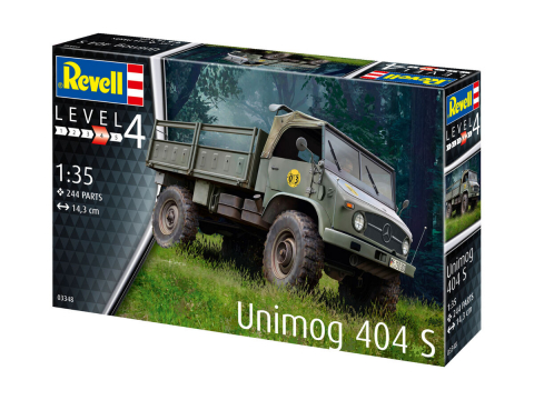 Modele Revell - Revell Model Set Unimog 404 S