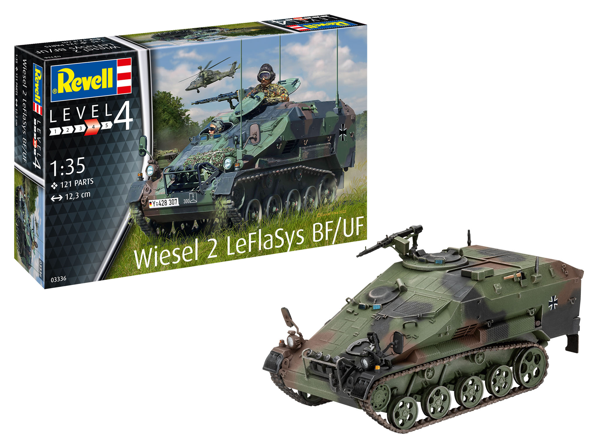 Modele Revell - Revell Model Set Wiesel 2 LeFlaSys BF/UF