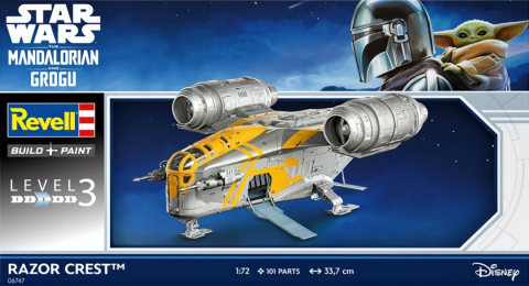 Noutati - Revell Razor Crest Mandalorian Grogu 1:72