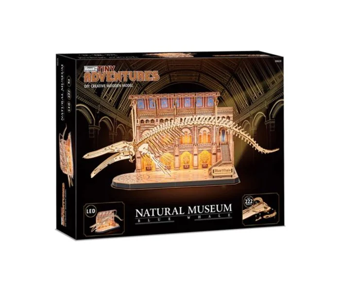 Noutati - Revell Tiny Adventures Blue Whale 3D Puzzle LED