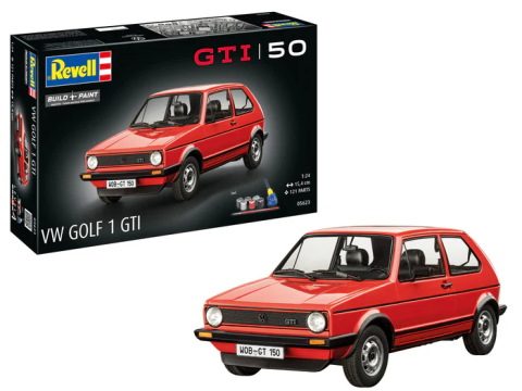 Revell VW Golf 1 GTI 50 Years Model Kit [1]