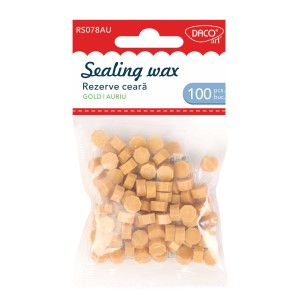 Rechizite, Creativitate, Hobby - REZERVA CEARA SIGILIU 26-30G AURIU DACO RS078AU