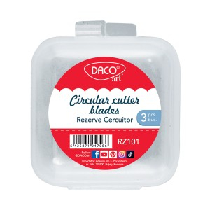 Rechizite, Creativitate, Hobby - REZERVA CUTTER CERCUITOR SET 3 DACO RZ101