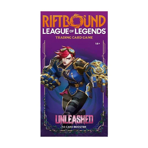 Riftbound League of Legends TCG - Riftbound League of Legends TCG Unleashed Booster Pack 14 Carti