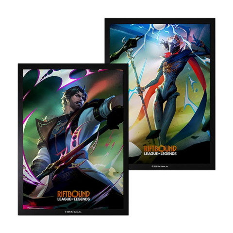 Accesorii pentru boardgames - Riftbound League of Legends TCG Vendetta Art Sleeves 100 bucati (Mai multe variante)