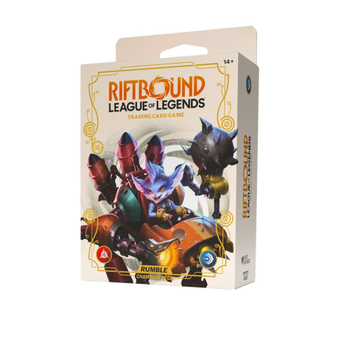 Riftbound League of Legends TCG - Riftbound LoL TCG Champion Deck Spiritforged – Fiora / Rumble