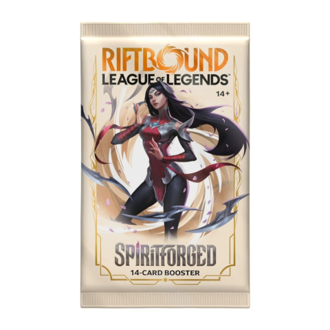 Reduceri - Riftbound LoL TCG Spiritforged Booster Pack 14 carti