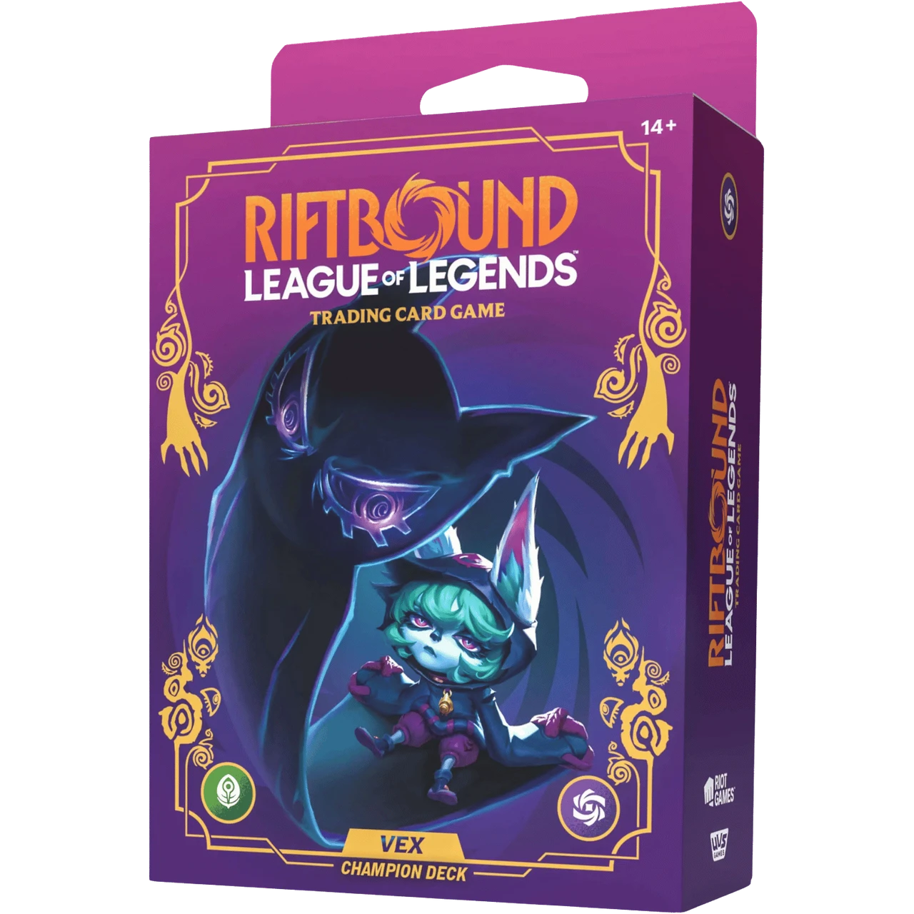 Noutati - Riftbound LoL TCG Unleashed Vex Champion Deck 56 Carti + Booster