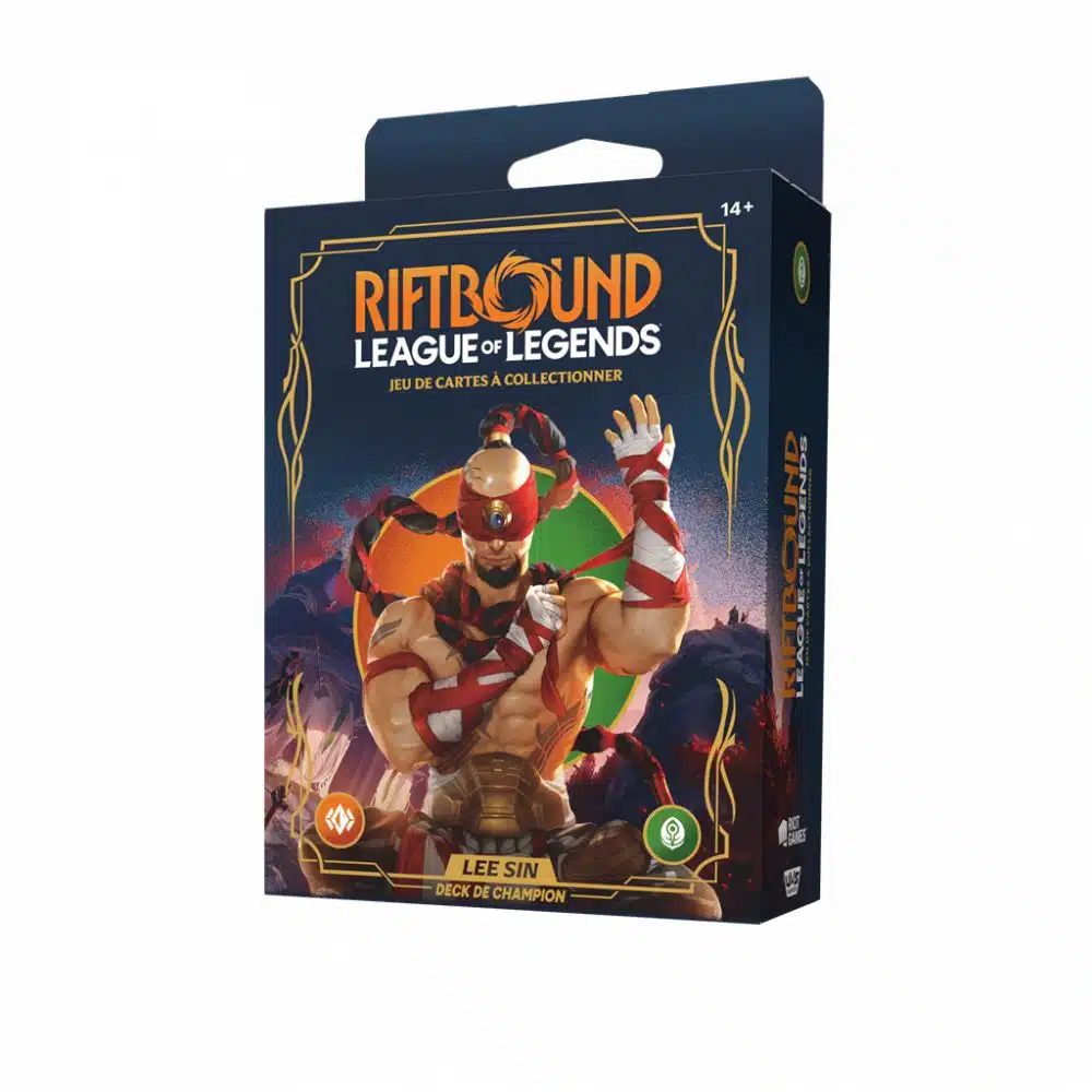 Trading Card Games - Riftbound Origins - Champion Deck Lee Sin - Franceza
