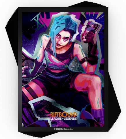 Trading Card Games - Riftbound TCG: Legends Standard Sleeves – Jinx Edition (Set 100 buc)