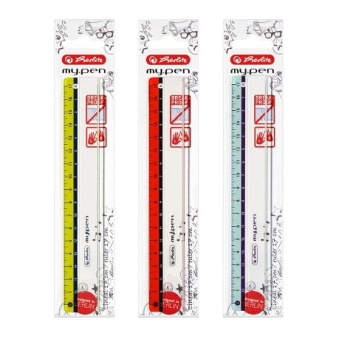 Rechizite, Creativitate, Hobby - Rigla my.pen – 17 cm, plastic rezistent