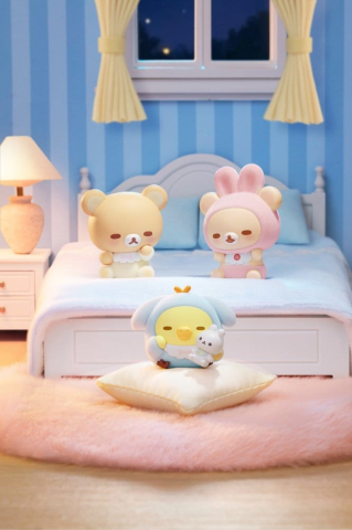 Rilakkuma Nuonuo Baby Series Blind Box Mini Figures Cubby Face Display (4) [2]