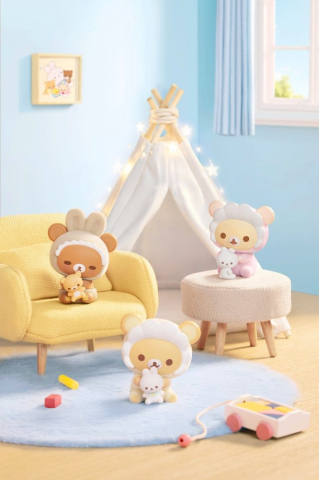 Rilakkuma Nuonuo Baby Series Blind Box Mini Figures Cubby Face Display (4) [5]