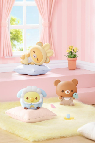PRECOMENZI - Rilakkuma Nuonuo Baby Series Blind Box Mini Figures Cubby Face Display (4)