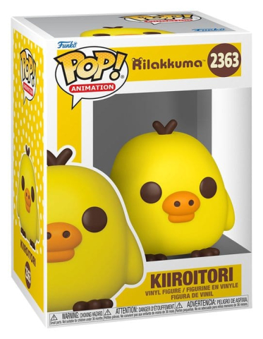 PRECOMENZI - Rilakkuma POP! Animation Vinyl Figure Kiiroitori 9 cm