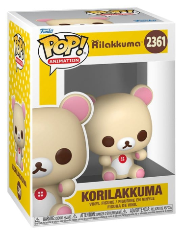 PRECOMENZI - Rilakkuma POP! Animation Vinyl Figure Korilakkuma 9 cm