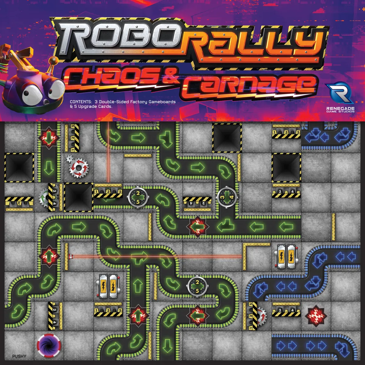 Board Games - Robo Rally: Chaos & Carnage