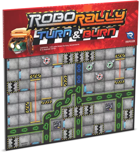 Board Games - Robo Rally: Turn & Burn