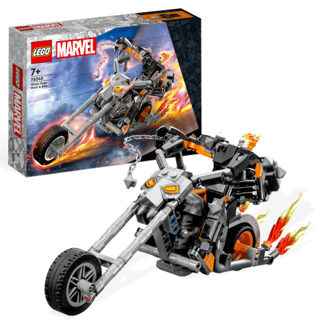LEGO - Robot si motocicleta Ghost Rider