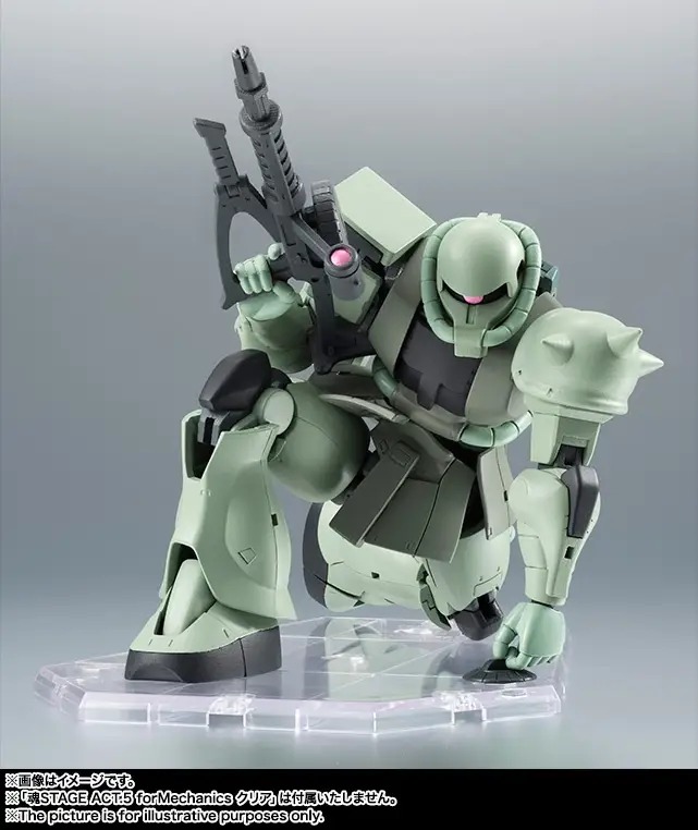 Robot Spirits Damashii Zaku Ver ANIME Figure [7]